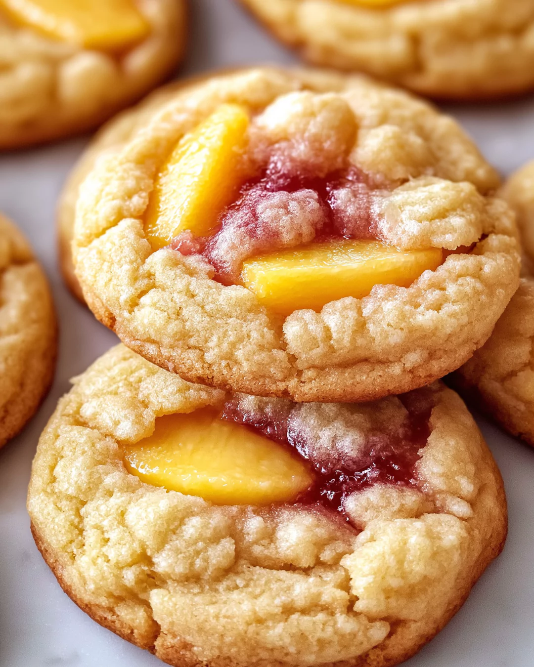 Peach Cobbler Cookies