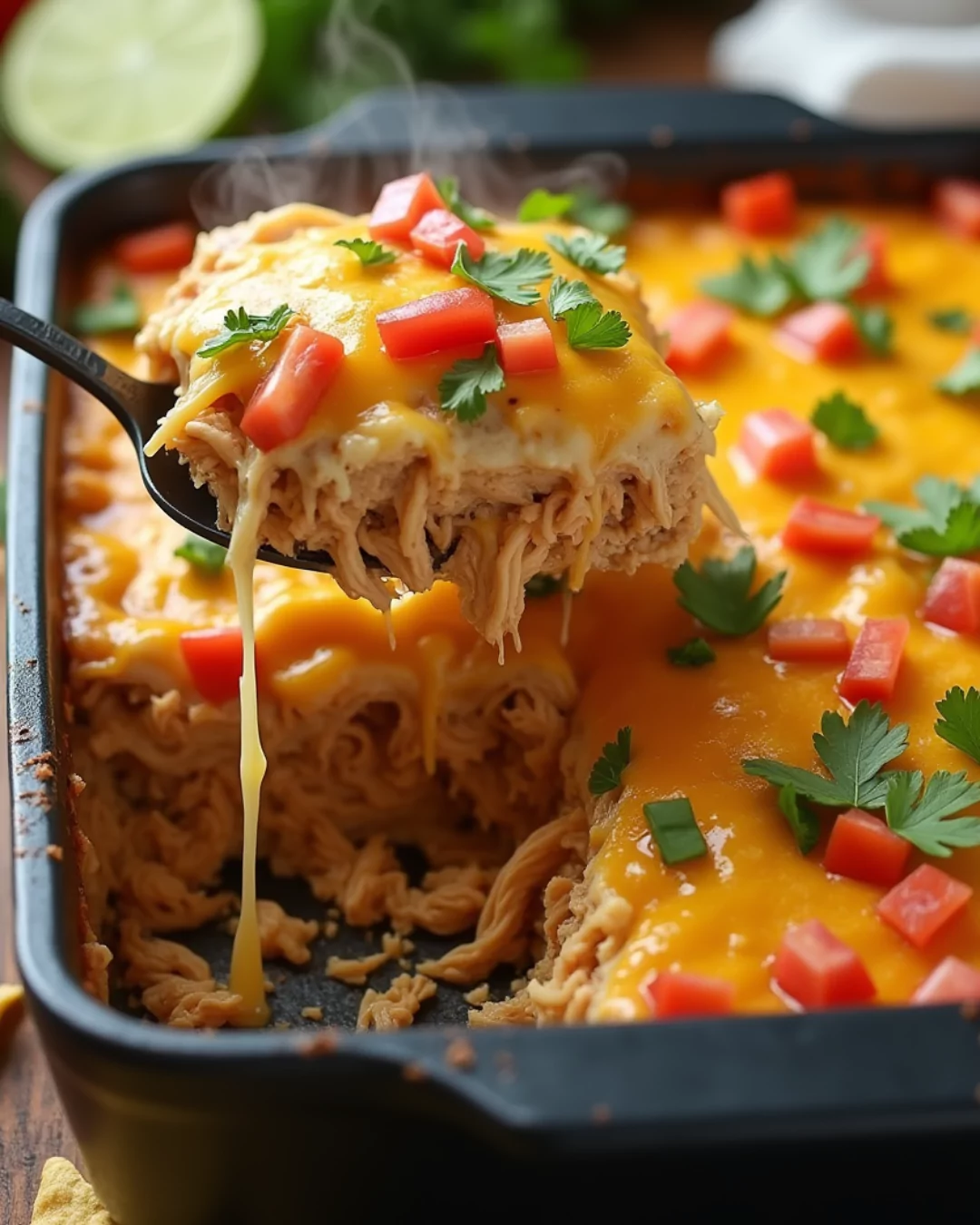 Chicken Taco Casserole