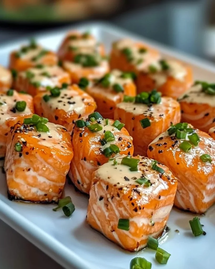 bang bang salmon bites